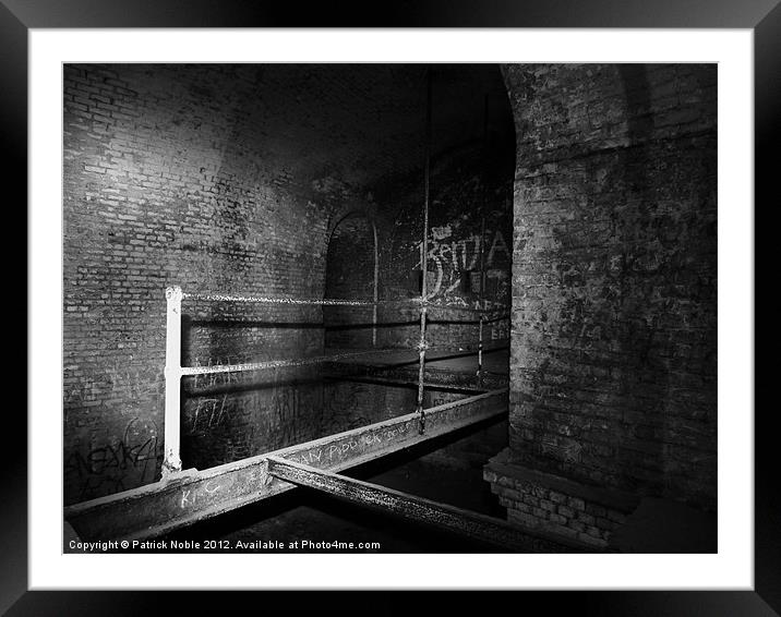 Detached Walkway Framed Mounted Print by Patrick Noble