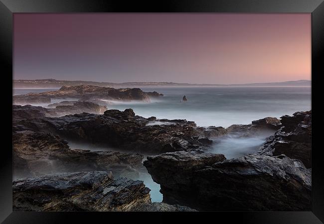 Cornish Sunset Framed Print by David Smith