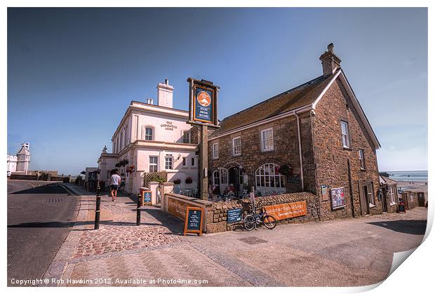 The Godolphin Arms Print by Rob Hawkins
