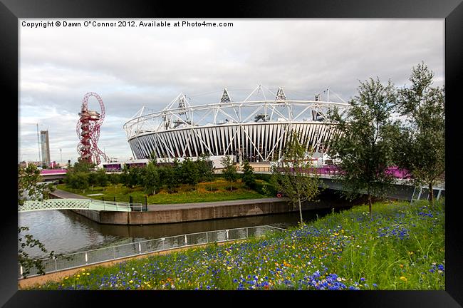 Olympic Park Framed Print by Dawn O'Connor
