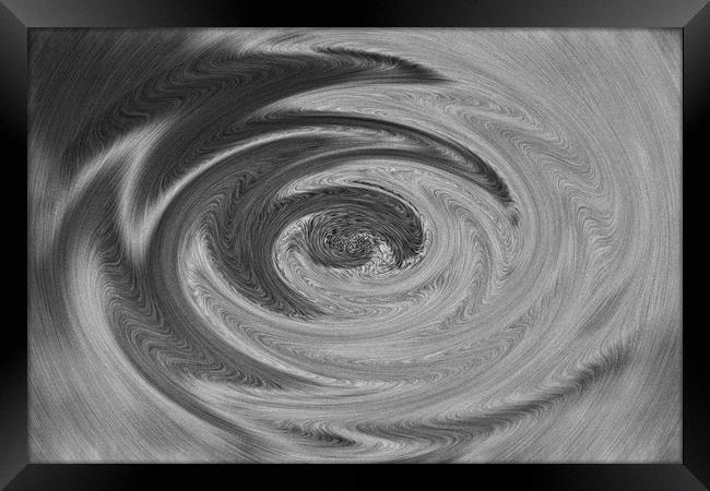 Swirl Art Framed Print by David Pyatt
