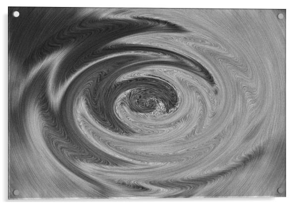 Swirl Art Acrylic by David Pyatt