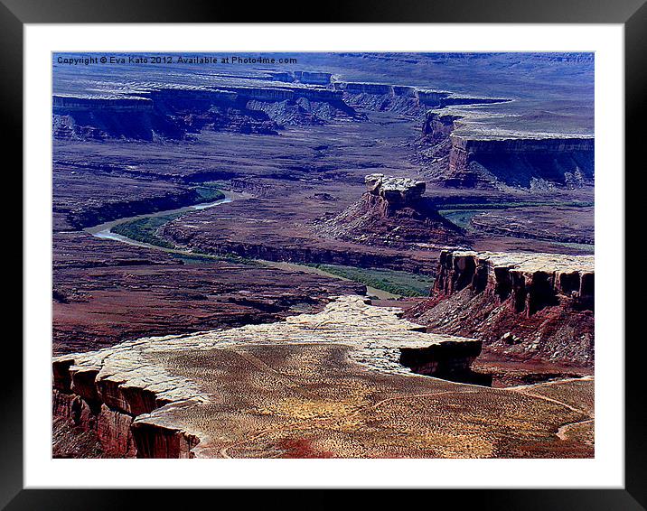 Canyonlands Framed Mounted Print by Eva Kato