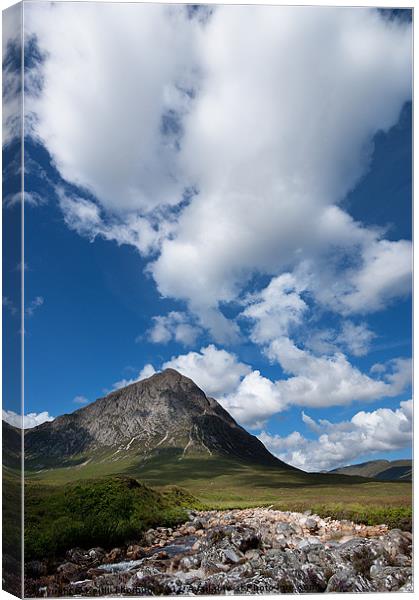 Buachaille Etive Mor Canvas Print by Keith Thorburn EFIAP/b