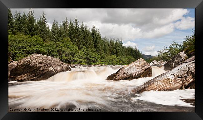 River Orchy Framed Print by Keith Thorburn EFIAP/b