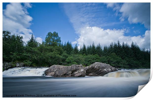 River Orchy Print by Keith Thorburn EFIAP/b