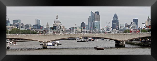 London Skyline Framed Print by Tony Murtagh