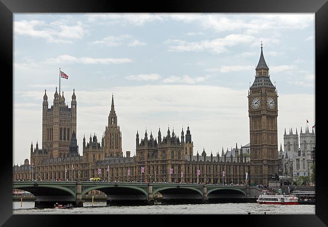 Houses of Parliament Framed Print by Tony Murtagh