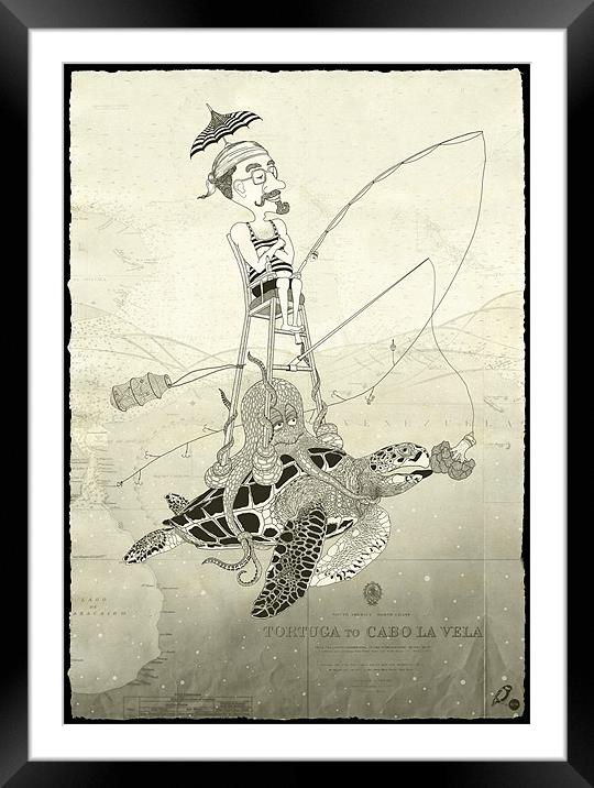 Seaman’s Holidays Framed Mounted Print by Ruta Dumalakaite