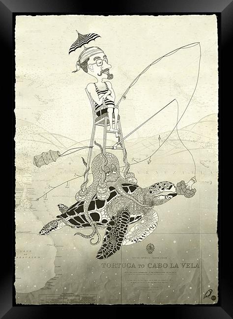 Seaman’s Holidays Framed Print by Ruta Dumalakaite