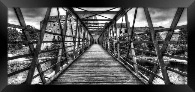 The Bridge Framed Print by Gary Richardson