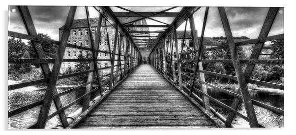 The Bridge Acrylic by Gary Richardson