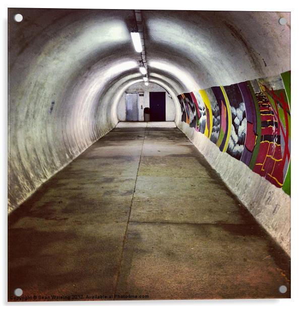 Tunnel vision Acrylic by Sean Wareing