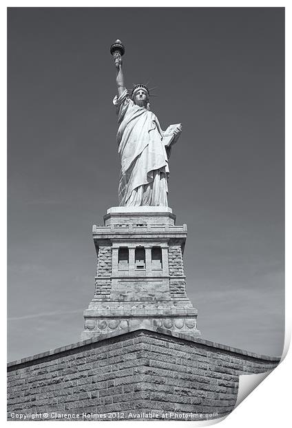 Statue of Liberty III Print by Clarence Holmes
