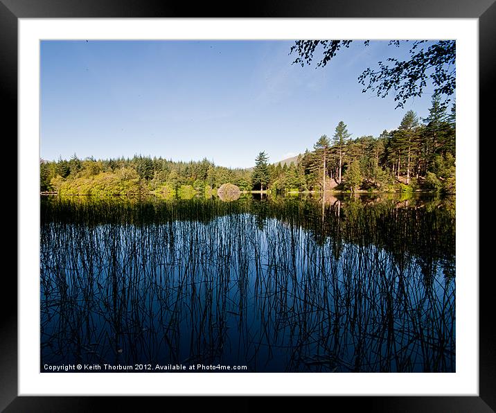 Glencoe Lochan Framed Mounted Print by Keith Thorburn EFIAP/b