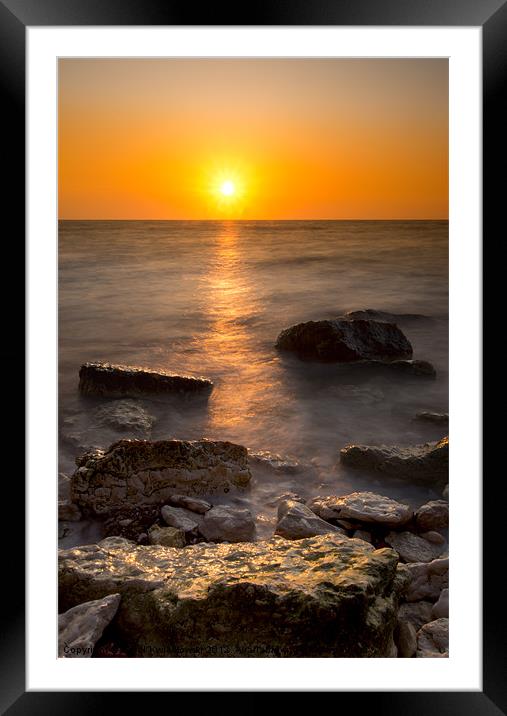 Hunstanton Framed Mounted Print by R K Photography