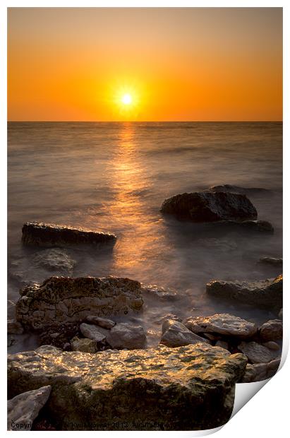 Hunstanton Print by R K Photography