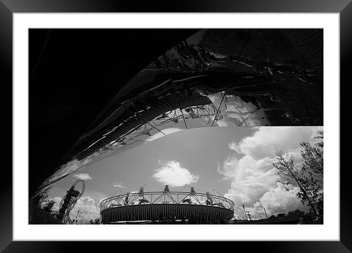 Olympic Reflections Framed Mounted Print by Nick Wardekker