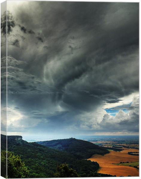 Yorkshire Storm Canvas Print by Mark Pritchard