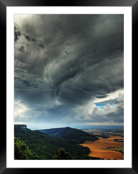 Yorkshire Storm Framed Mounted Print by Mark Pritchard