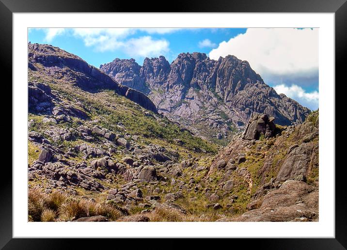 Pico das Agulhas Negras Framed Mounted Print by World Images