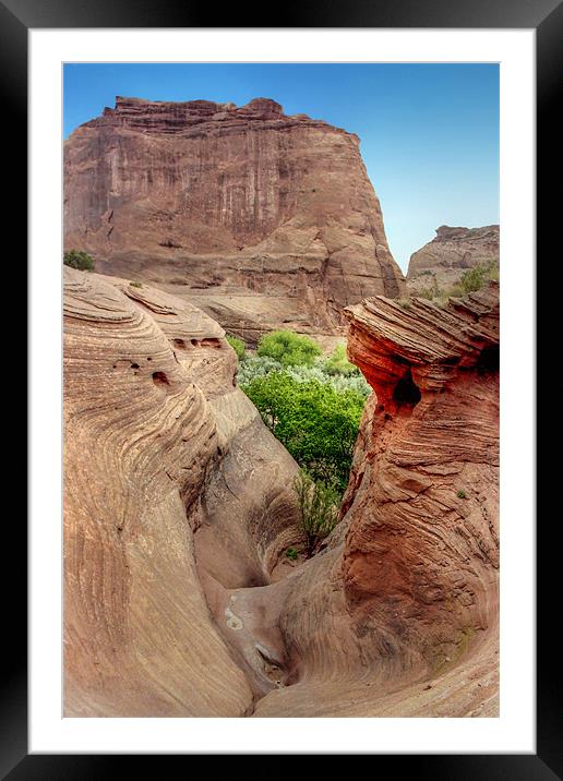 Canyon De Chelly National Monument Framed Mounted Print by World Images