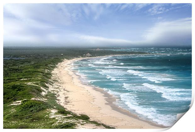 Cozumel Beach Print by World Images