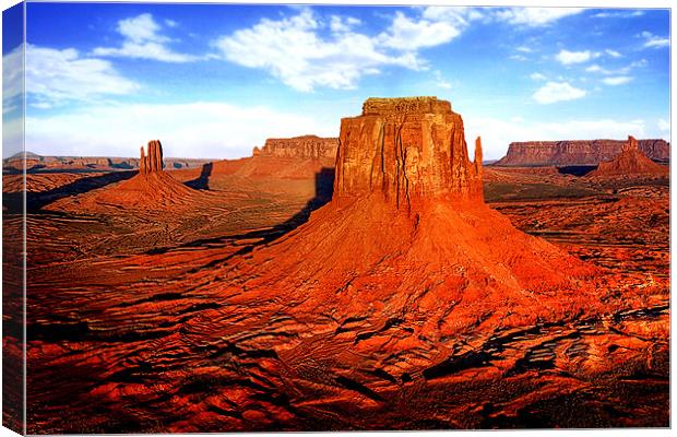 Monument Valley Canvas Print by World Images