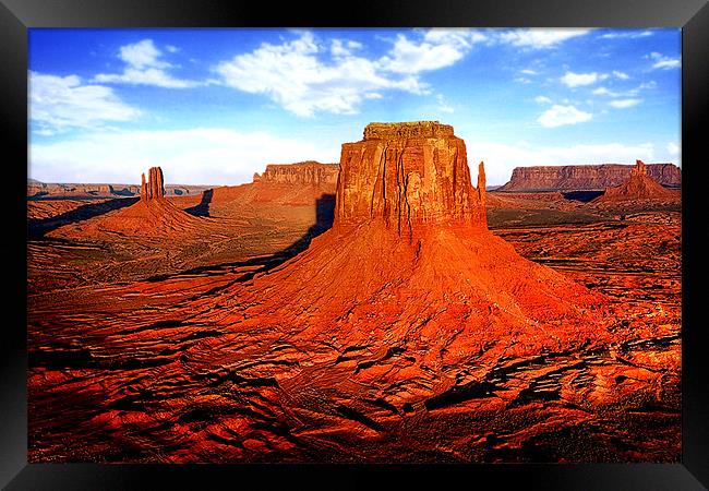 Monument Valley Framed Print by World Images