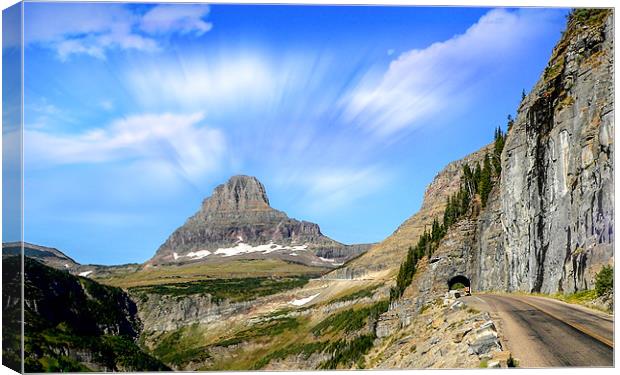 Going to the Sun Road Canvas Print by World Images
