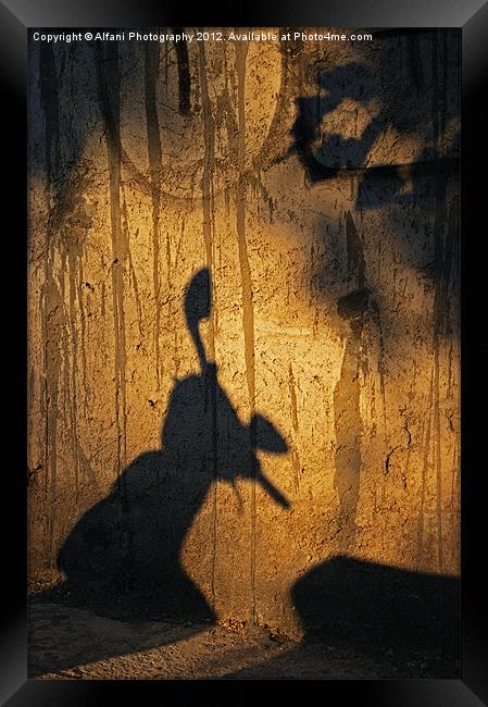 Shadow theatre Framed Print by Alfani Photography
