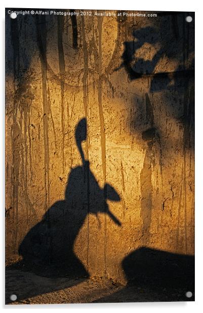 Shadow theatre Acrylic by Alfani Photography