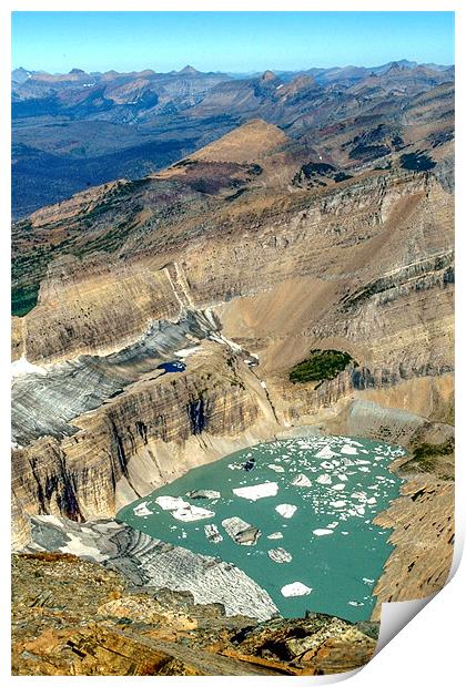 Grinnell Glacier Print by World Images