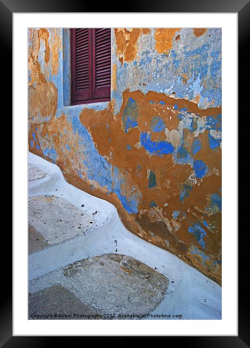 Colour palette 1 Framed Mounted Print by Alfani Photography