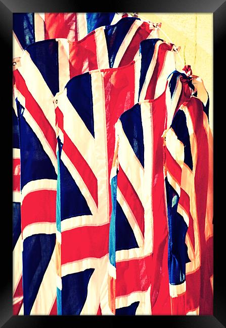 Union Jack Framed Print by Ben Welsh