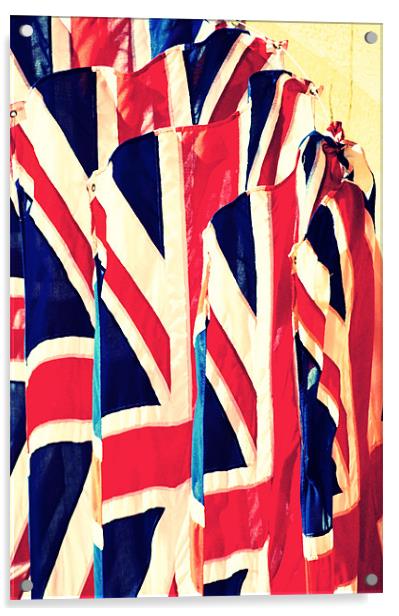 Union Jack Acrylic by Ben Welsh