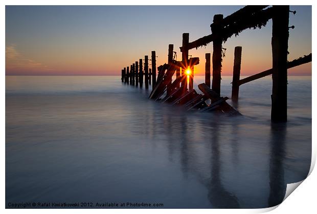 Happisburgh Print by R K Photography