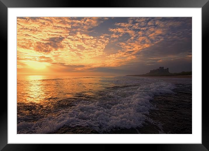 fire in the sky Framed Mounted Print by Northeast Images