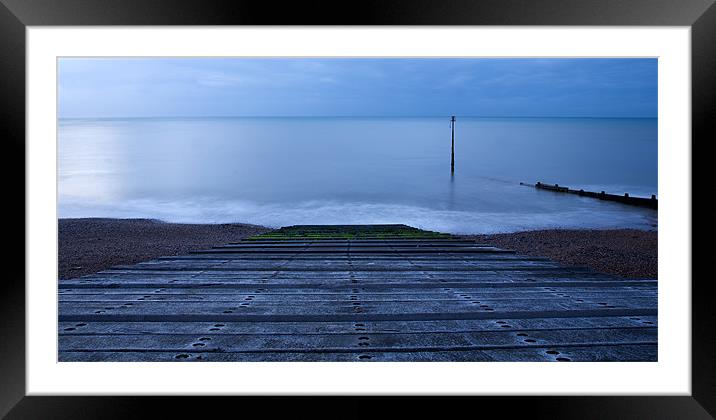 Dawn at Kingsdown Framed Mounted Print by Ian Middleton