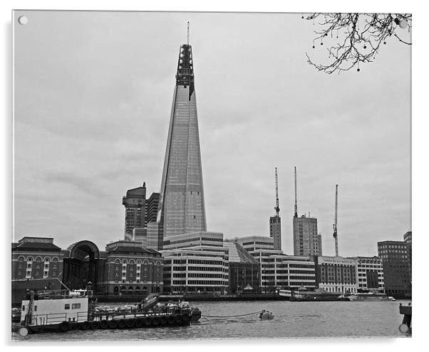 The Shard Acrylic by Noreen Linale