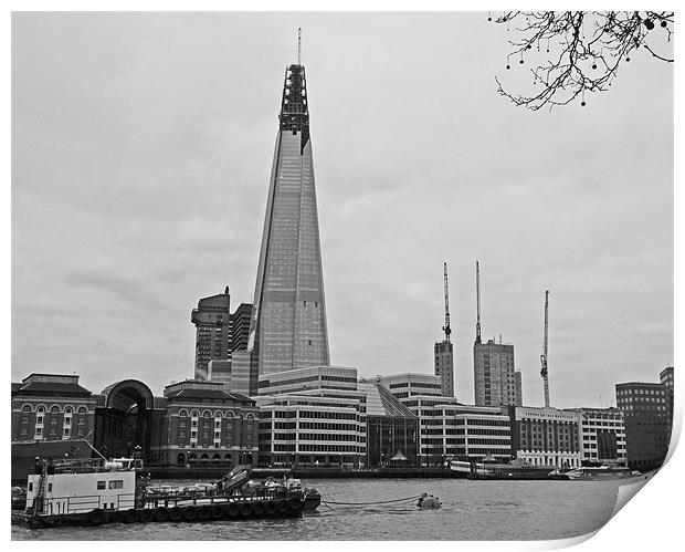 The Shard Print by Noreen Linale
