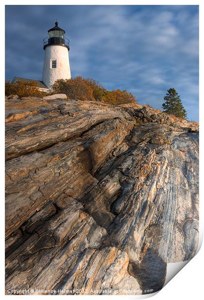 Pemaquid Point Light II Print by Clarence Holmes