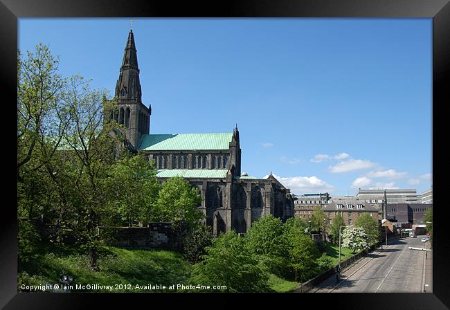 Glasgow Cathedral Framed Print by Iain McGillivray