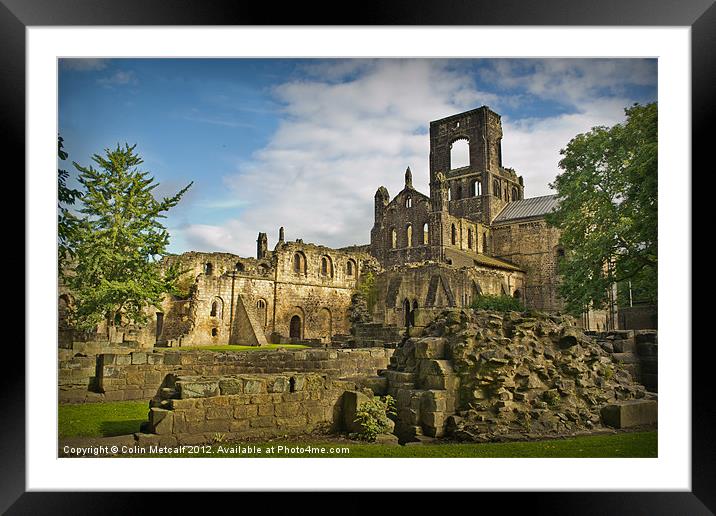 Kirkstall Abbey #2 Framed Mounted Print by Colin Metcalf