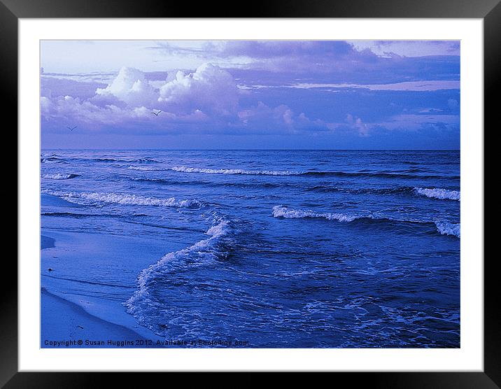 As The Sun Rises Framed Mounted Print by Susan Medeiros