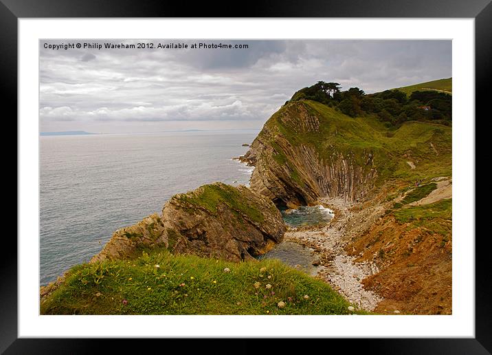 Stair Hole Framed Mounted Print by Phil Wareham