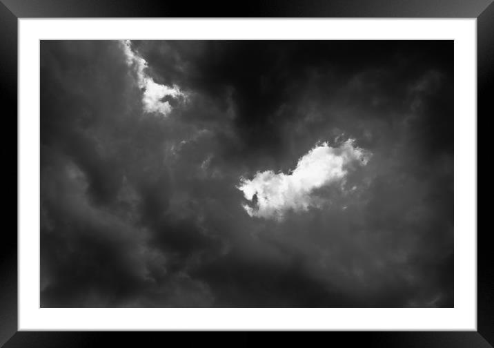 Storm Clouds over England Framed Mounted Print by David Pyatt