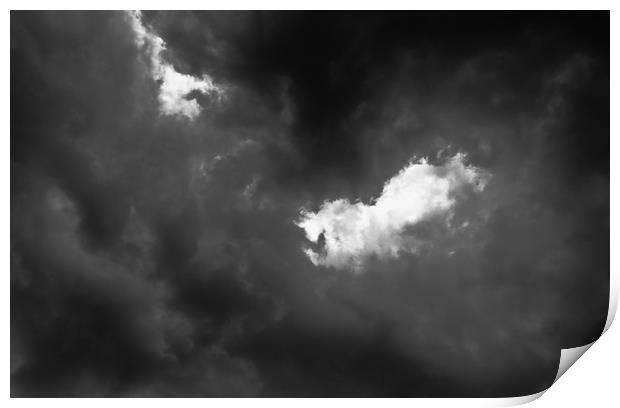 Storm Clouds over England Print by David Pyatt