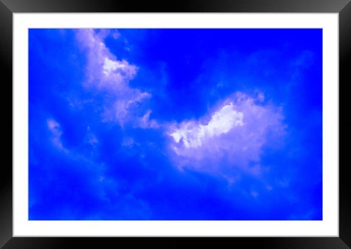 Vibrant Skies Framed Mounted Print by David Pyatt
