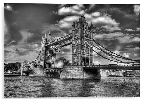 Tower Bridge Acrylic by Dean Messenger